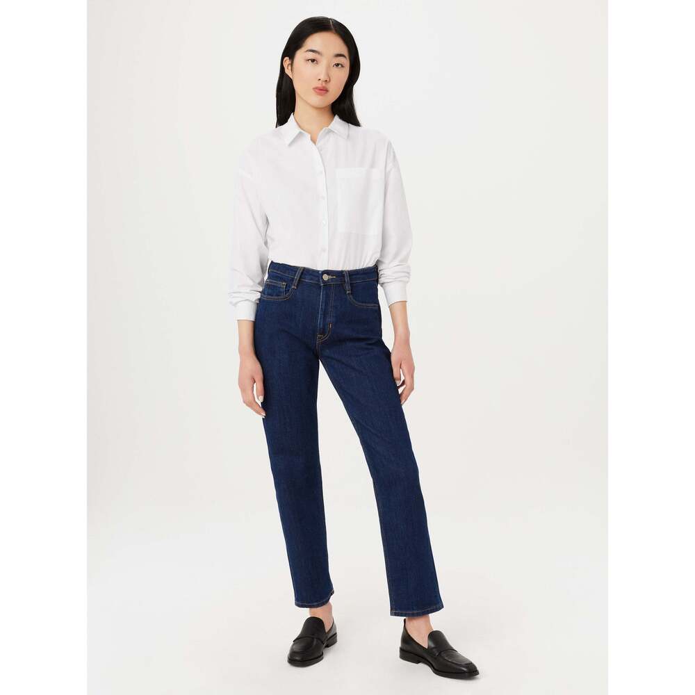Frank And Oak The Cyndi Straight Jean in Dark Wash Size 27